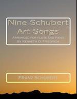 Nine Schubert Art Songs