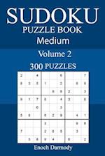 300 Medium Sudoku Puzzle Book