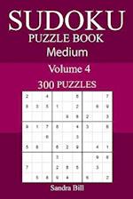 300 Medium Sudoku Puzzle Book