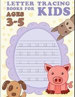 Letter Tracing Books for Kids Ages 3-5