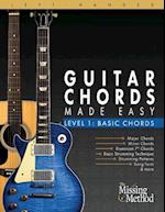 Left-Handed Guitar Chords Made Easy, Level 1: Basic Guitar Chords 