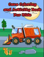 Cars Coloring and Activity Book for Kids