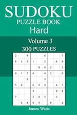 300 Hard Sudoku Puzzle Book