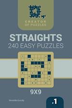 Creator of puzzles - Straights 240 Easy (Volume 1)