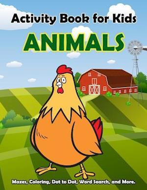 Activity Book for Kids Animals