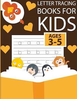 Letter Tracing Books for Kids Ages 3-5