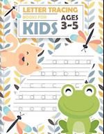 Letter Tracing Books for Kids Ages 3-5