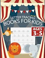 Letter Tracing Books for Kids Ages 3-5