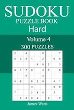 300 Hard Sudoku Puzzle Book