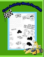 Cars Activity Book for Kids