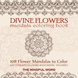 Divine Flowers Mandala Coloring Book