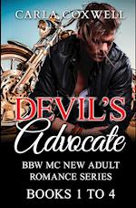 Devil's Advocate Bbw MC New Adult Romance Series - Books 1 to 4