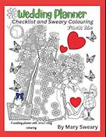 Wedding Planner Book and Organizer for the Bride: Swear Words Wedding Planner and Colouring 