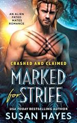 Marked For Strife: An Alien Fated Mates Romance 
