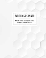 Writer's Planner - Writing Goals, Social Media Goals, Organize Your Writing Life. 