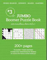 Jumbo Boomer Puzzle Book #3