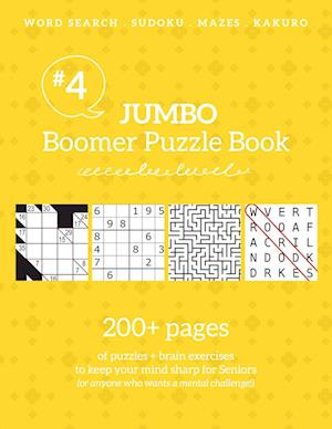 Jumbo Boomer Puzzle Book #4