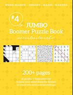 Jumbo Boomer Puzzle Book #4