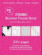 Jumbo Boomer Puzzle Book #5