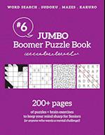 Jumbo Boomer Puzzle Book #6