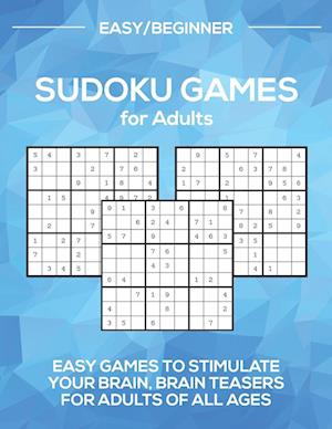 Sudoku Games for Adults Level: Easy/Beginner