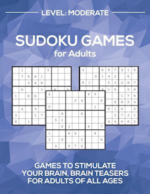 Sudoku Games for Adults Level: Moderate