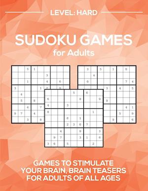 Sudoku Games for Adults Level: Hard