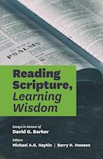 Reading Scripture, Learning Wisdom