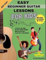 Just Play: Easy Beginner Guitar Lessons for Kids: with online video access 