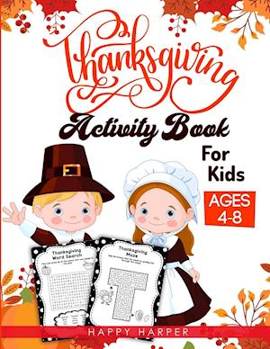 Thanksgiving Activity Book For Kids