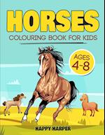 Horses Colouring Book
