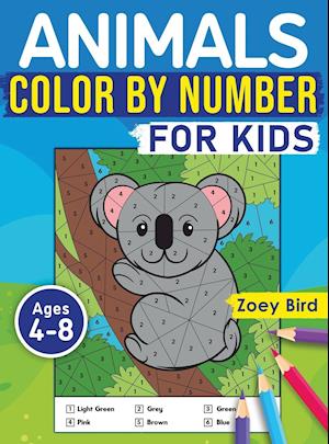 Animals Color by Number for Kids