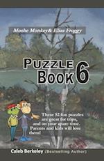 Moshe Monkey and Elias Froggy Puzzle Book 6
