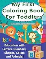 My First Colouring Book For Toddlers