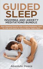 Guided Sleep, Insomnia and Anxiety Meditations Bundle