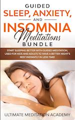 Guided Sleep, Anxiety, and Insomnia Meditations Bundle
