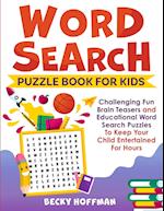 Word Search Puzzle Book For Kids