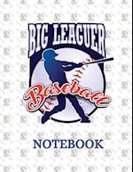 Big Leaguer Baseball Notebook 