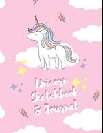 Unicorn Sketchbook and Journal