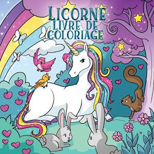 Få Licorne livre de coloriage af Young Dreamers Press som Paperback bog