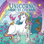 Unicorno libro da colorare