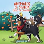 Animales de granja libro de colorear