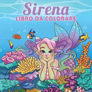 Sirena libro da colorare