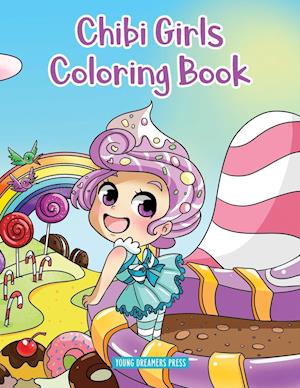 Chibi Girls Coloring Book