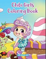 Chibi Girls Coloring Book