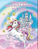 Unicorn Activity Book for Kids Ages 6-8