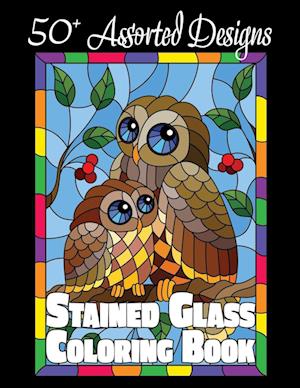 Stained Glass Coloring Book