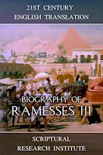 Biography of Ramesses III