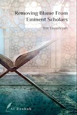 Removing Blame from Eminent Scholars 