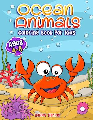 Ocean Animals Coloring Book